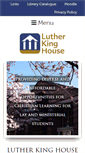 Mobile Screenshot of lutherkinghouse.org.uk